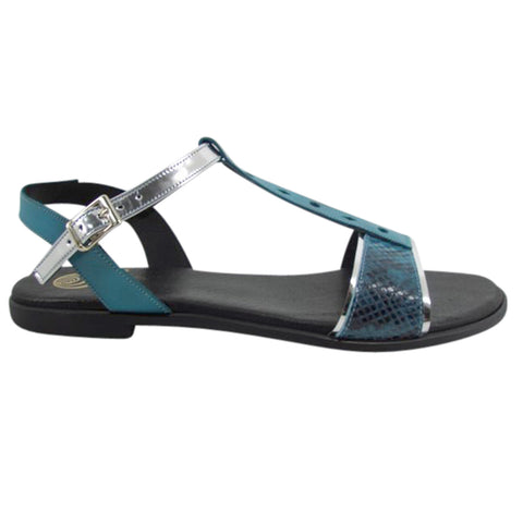 Grey flat outlet sandals