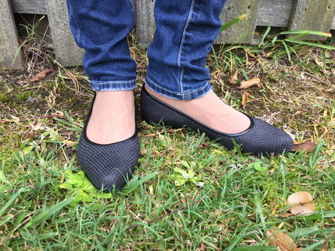 Ballet shoes pointed toe hot sale