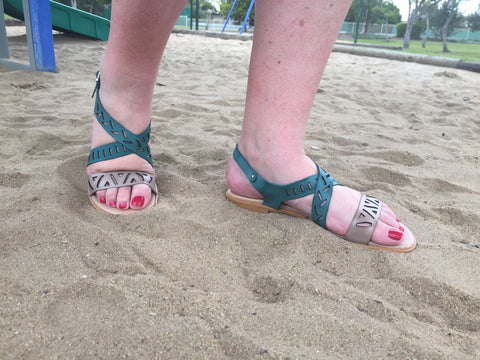 Cross Over Flat Sandals MADE IN SPAIN Vertigo Shoes